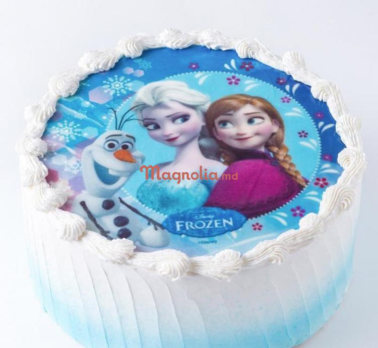 Tort Elsa și Ana Magnolia Md Comandă Online Comod Calitativ și Foarte Gustos Tort 65904